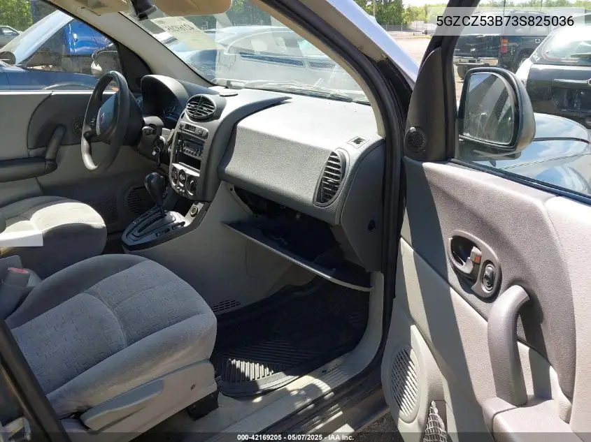 2003 Saturn Vue V6 VIN: 5GZCZ53B73S825036 Lot: 42169205