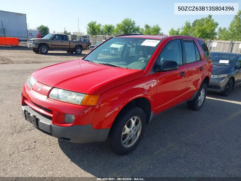 2003 Saturn Vue V6 VIN: 5GZCZ63B13S804396 Lot: 42519821