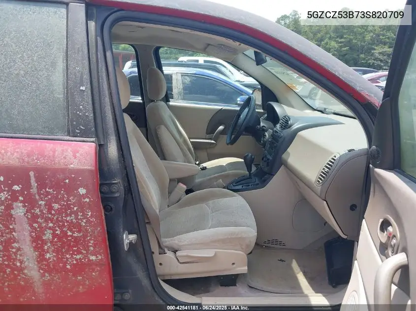 2003 Saturn Vue V6 VIN: 5GZCZ53B73S820709 Lot: 42541181