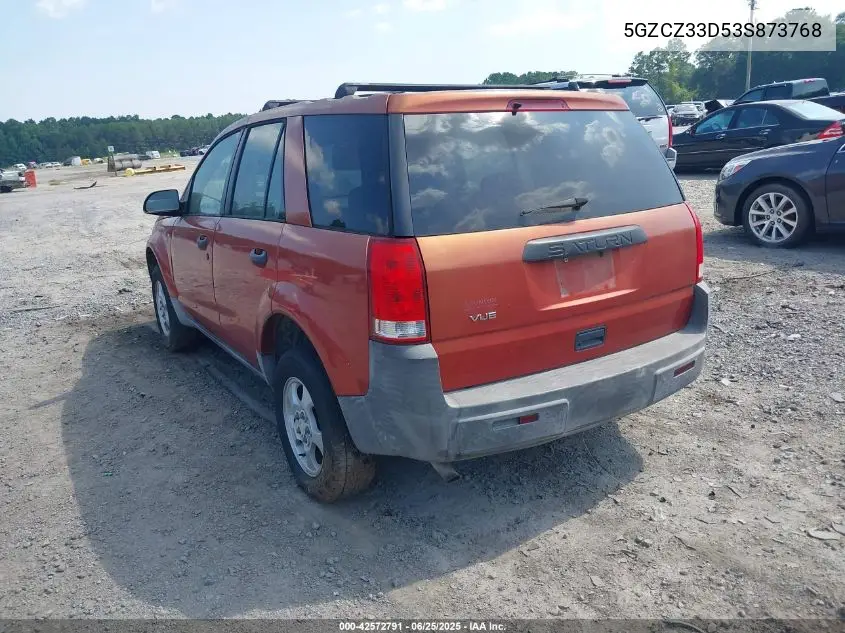 2003 Saturn Vue 4 Cyl VIN: 5GZCZ33D53S873768 Lot: 42572791