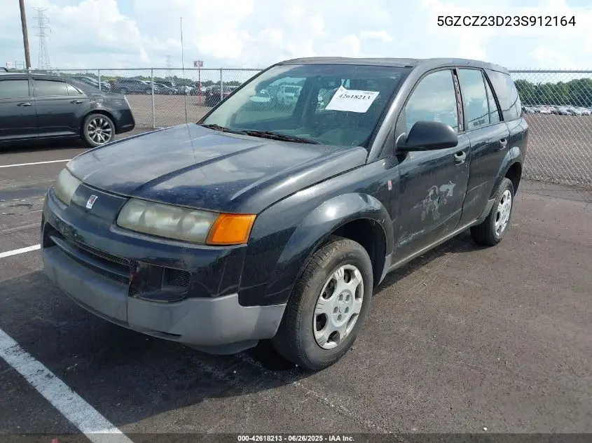 2003 Saturn Vue 4 Cyl VIN: 5GZCZ23D23S912164 Lot: 42618213
