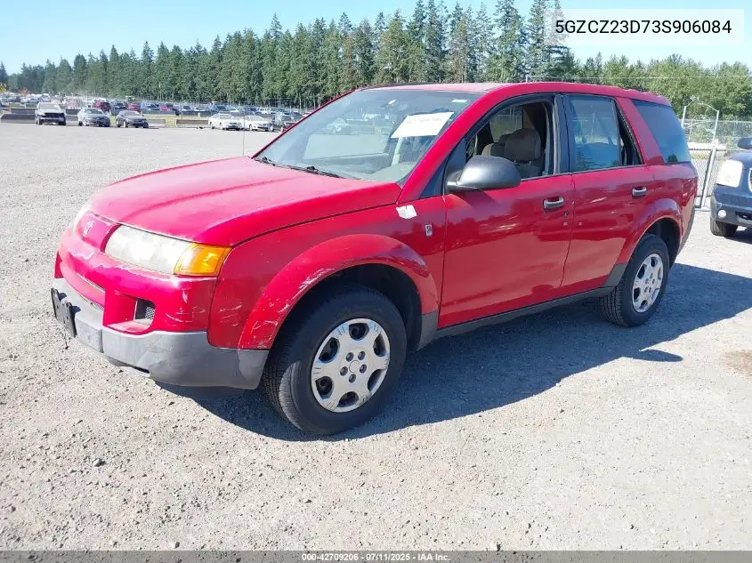 2003 Saturn Vue 4 Cyl VIN: 5GZCZ23D73S906084 Lot: 42709206