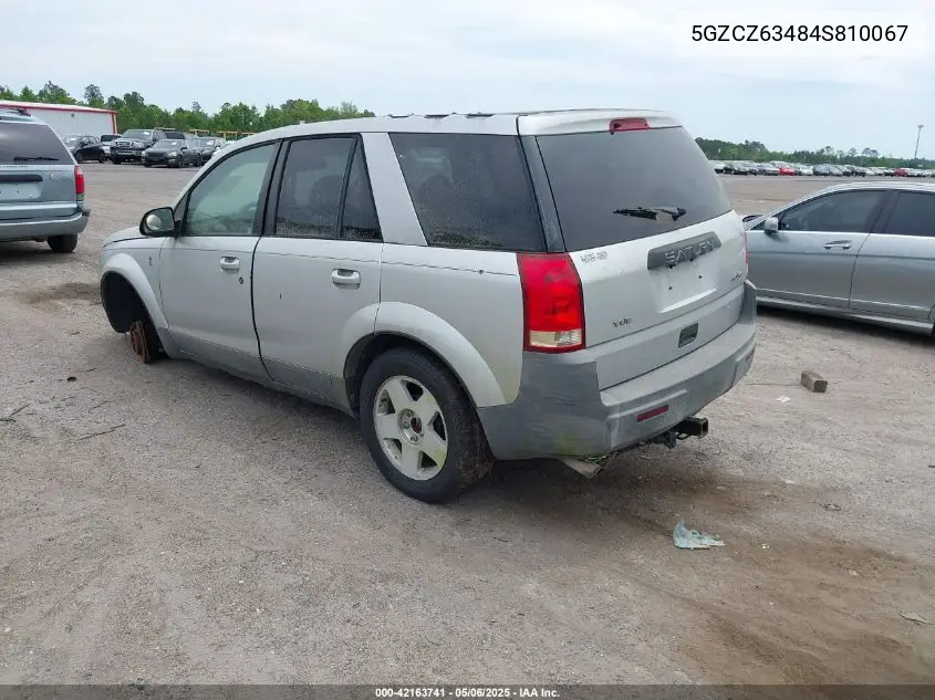 2004 Saturn Vue V6 VIN: 5GZCZ63484S810067 Lot: 42163741