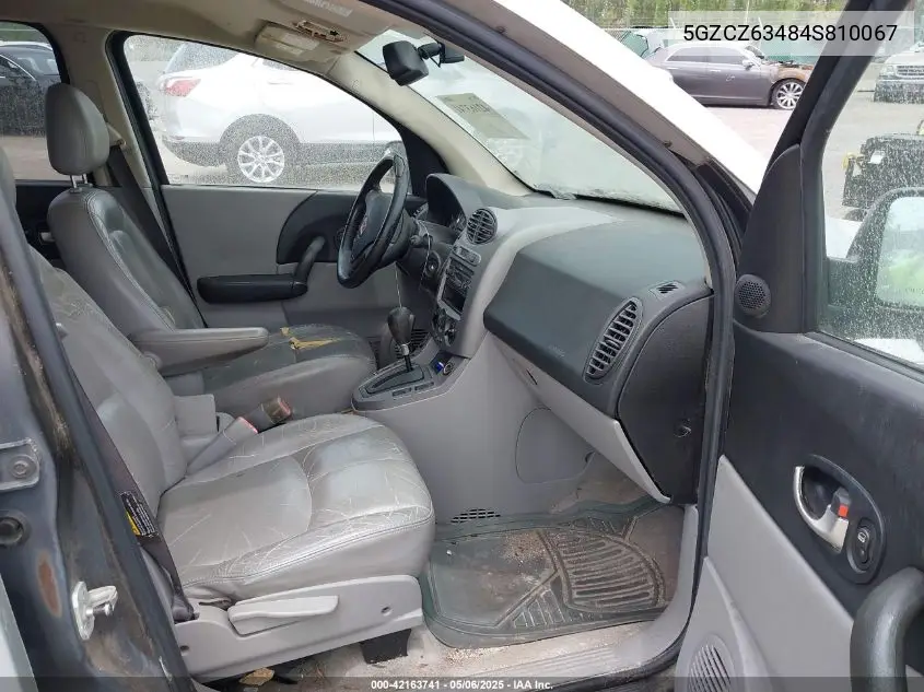 2004 Saturn Vue V6 VIN: 5GZCZ63484S810067 Lot: 42163741