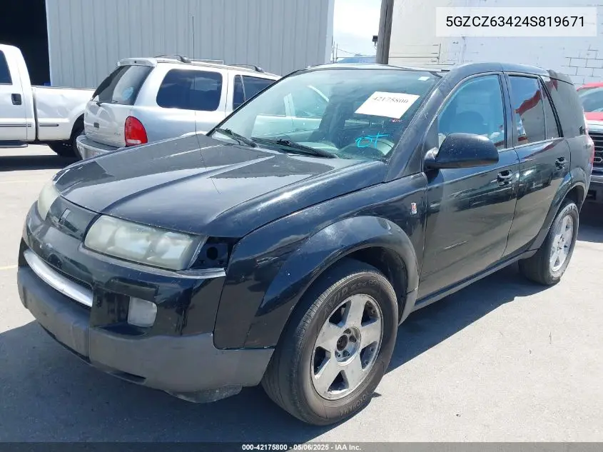 2004 Saturn Vue V6 VIN: 5GZCZ63424S819671 Lot: 42175800