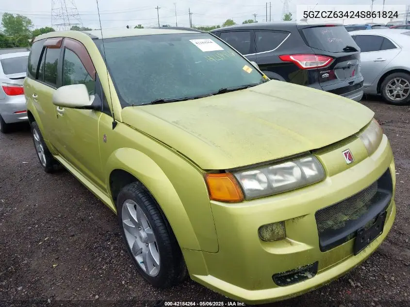 2004 Saturn Vue V6 VIN: 5GZCZ63424S861824 Lot: 42184264