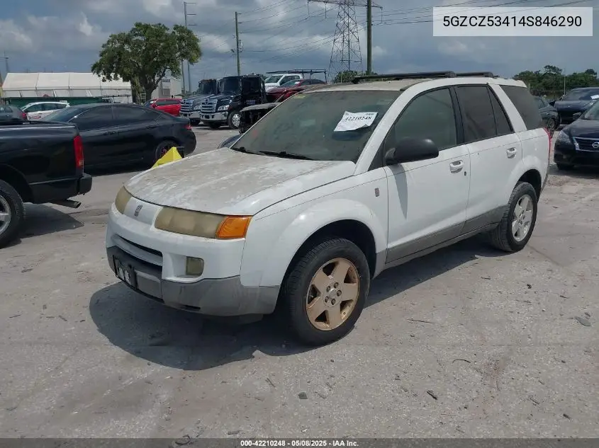 2004 Saturn Vue V6 VIN: 5GZCZ53414S846290 Lot: 42210248