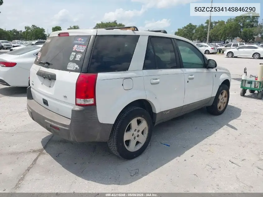2004 Saturn Vue V6 VIN: 5GZCZ53414S846290 Lot: 42210248
