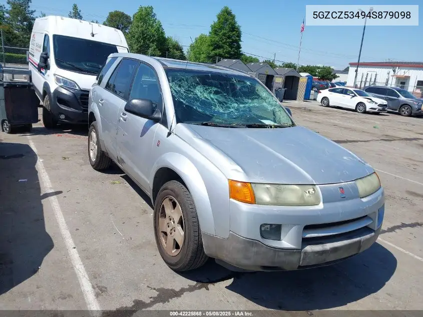 2004 Saturn Vue V6 VIN: 5GZCZ53494S879098 Lot: 42225868