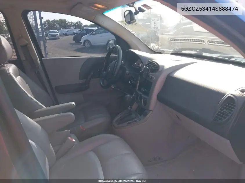 2004 Saturn Vue V6 VIN: 5GZCZ53414S888474 Lot: 42525855