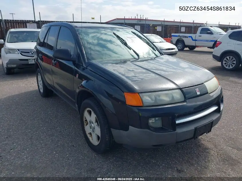 2004 Saturn Vue V6 VIN: 5GZCZ63454S861834 Lot: 42545346