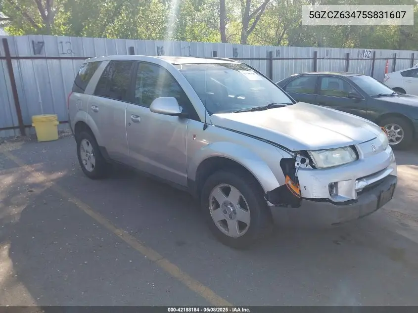 2005 Saturn Vue V6 VIN: 5GZCZ63475S831607 Lot: 42188184