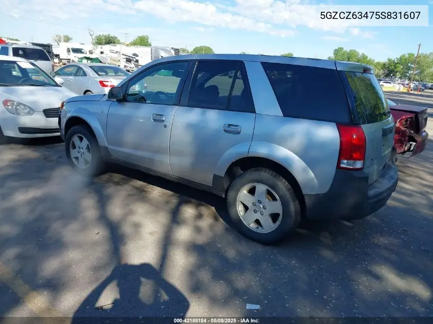 2005 Saturn Vue V6 VIN: 5GZCZ63475S831607 Lot: 42188184