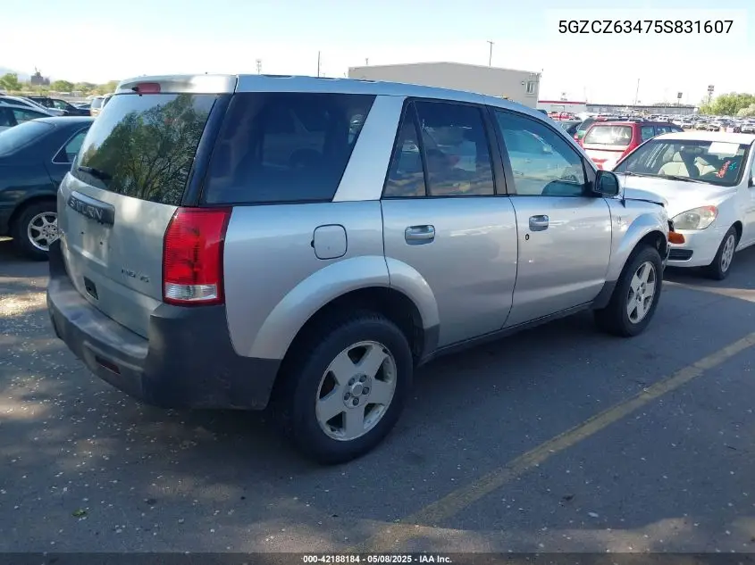 2005 Saturn Vue V6 VIN: 5GZCZ63475S831607 Lot: 42188184