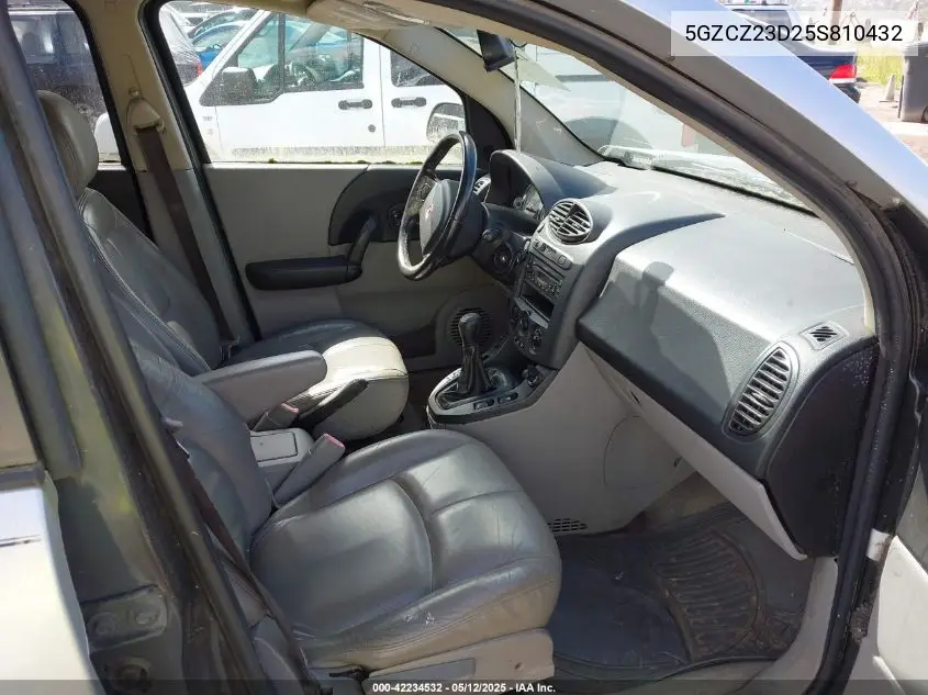 2005 Saturn Vue 4 Cyl VIN: 5GZCZ23D25S810432 Lot: 42234532