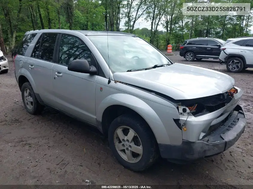 2005 Saturn Vue 4 Cyl VIN: 5GZCZ33D25S828791 Lot: 42256025