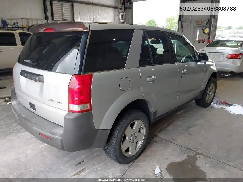 2005 Saturn Vue V6 VIN: 5GZCZ63405S808783 Lot: 42481441