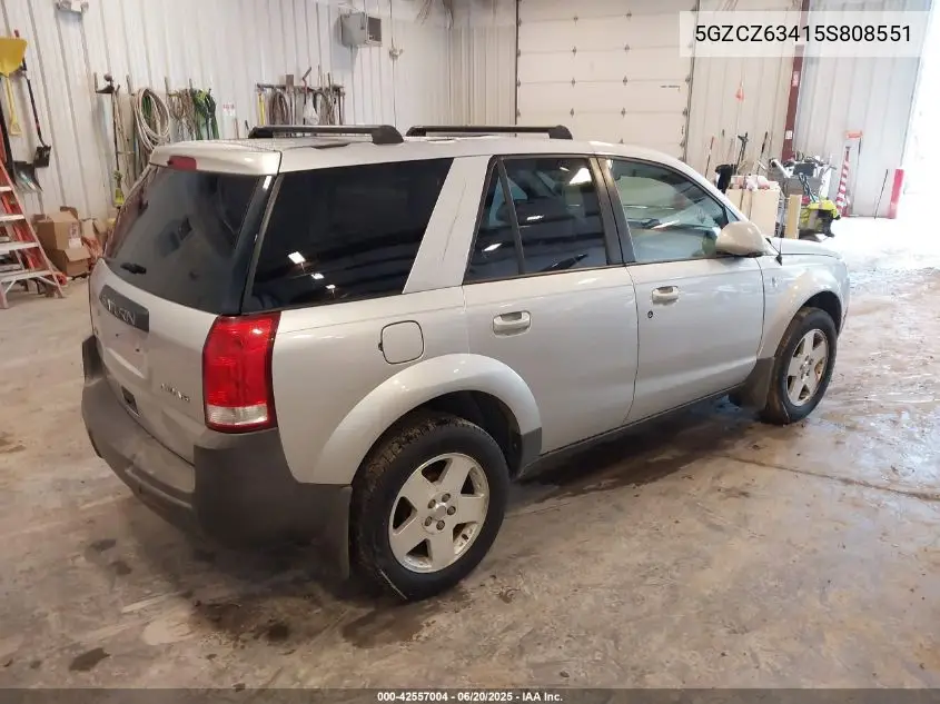 2005 Saturn Vue V6 VIN: 5GZCZ63415S808551 Lot: 42557004