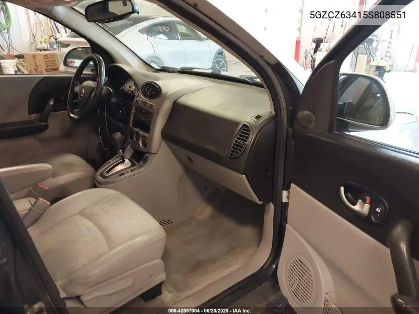 2005 Saturn Vue V6 VIN: 5GZCZ63415S808551 Lot: 42557004