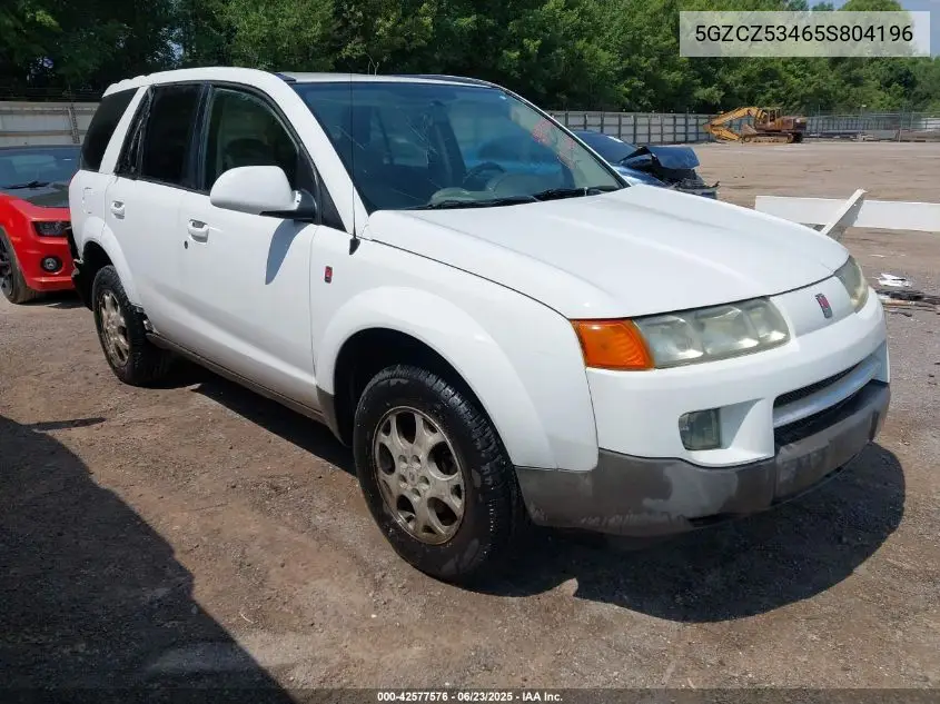 2005 Saturn Vue V6 VIN: 5GZCZ53465S804196 Lot: 42577576