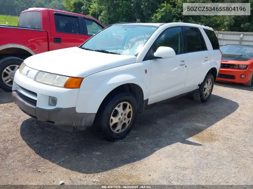2005 Saturn Vue V6 VIN: 5GZCZ53465S804196 Lot: 42577576