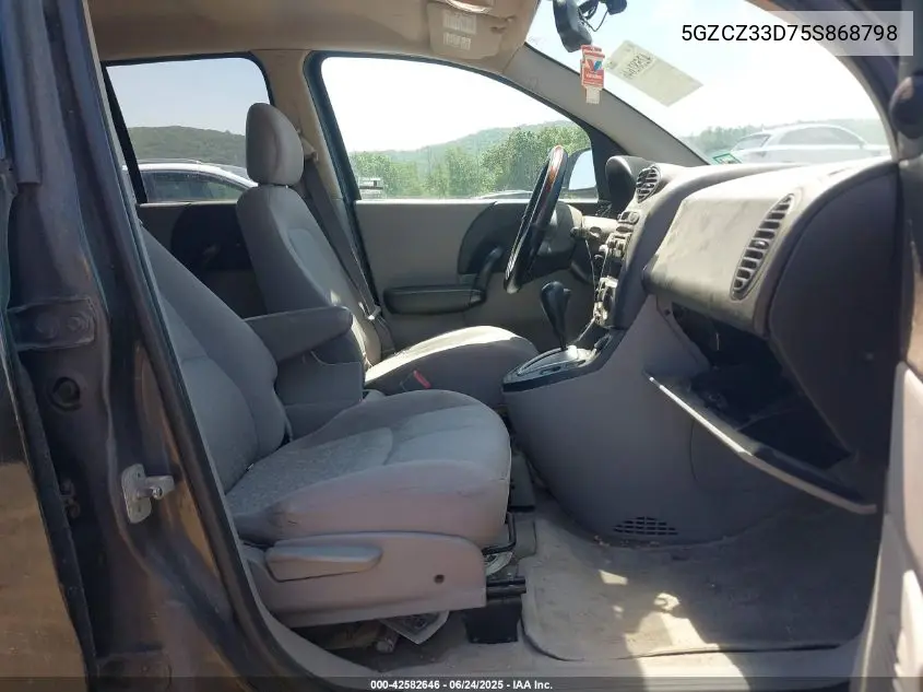 2005 Saturn Vue 4 Cyl VIN: 5GZCZ33D75S868798 Lot: 42582646