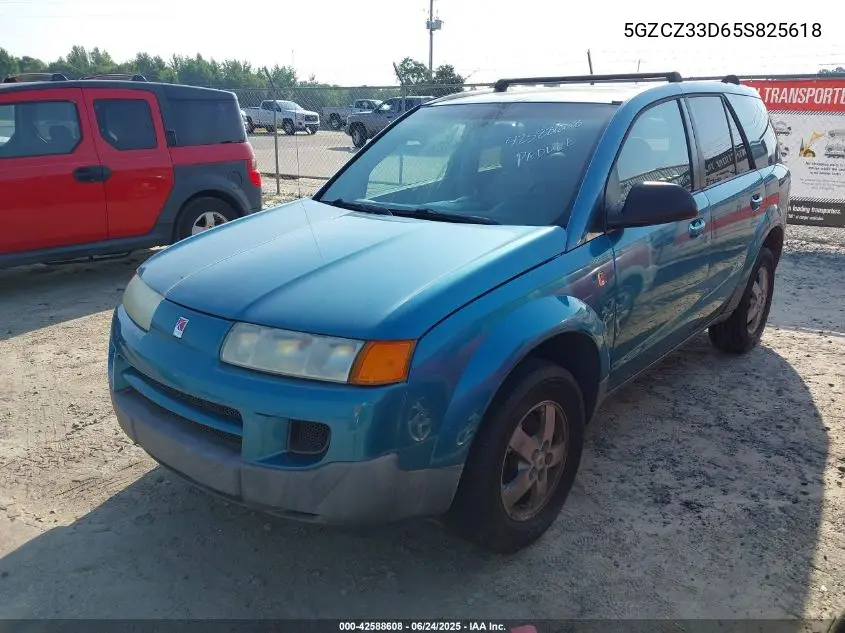 2005 Saturn Vue 4 Cyl VIN: 5GZCZ33D65S825618 Lot: 42588608
