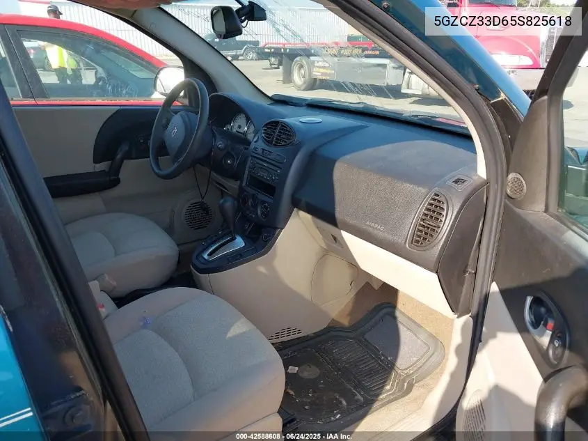 2005 Saturn Vue 4 Cyl VIN: 5GZCZ33D65S825618 Lot: 42588608