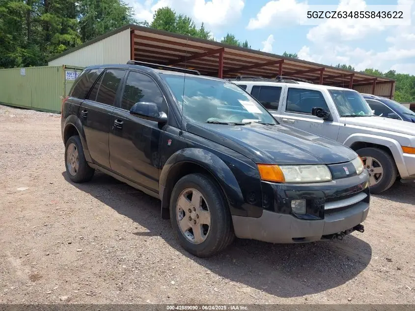 2005 Saturn Vue V6 VIN: 5GZCZ63485S843622 Lot: 42589090
