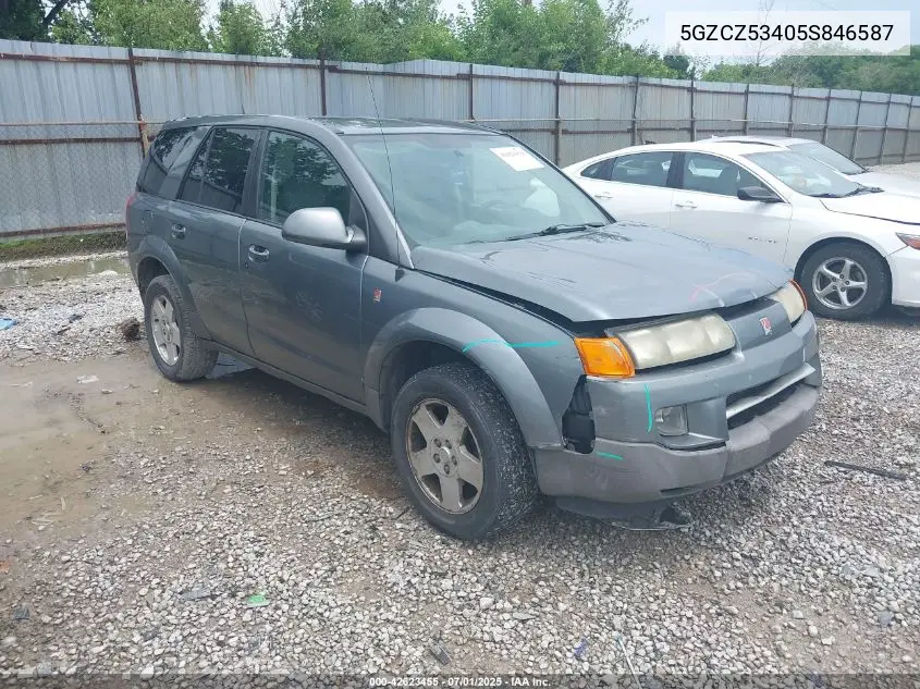 2005 Saturn Vue V6 VIN: 5GZCZ53405S846587 Lot: 42623455
