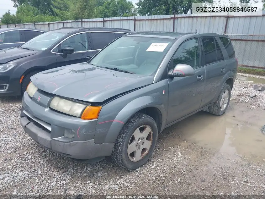 2005 Saturn Vue V6 VIN: 5GZCZ53405S846587 Lot: 42623455