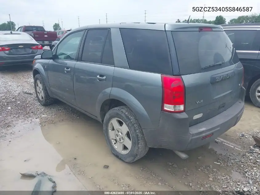 2005 Saturn Vue V6 VIN: 5GZCZ53405S846587 Lot: 42623455