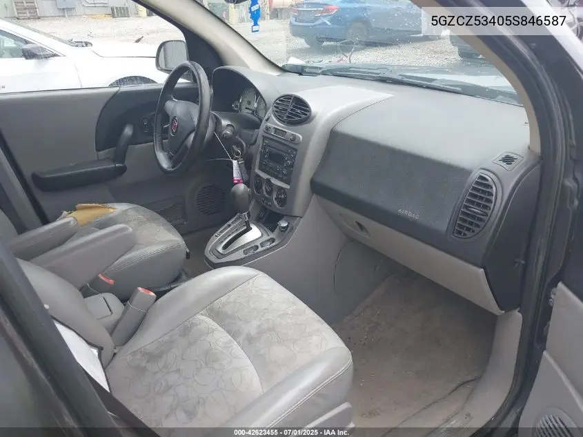 2005 Saturn Vue V6 VIN: 5GZCZ53405S846587 Lot: 42623455