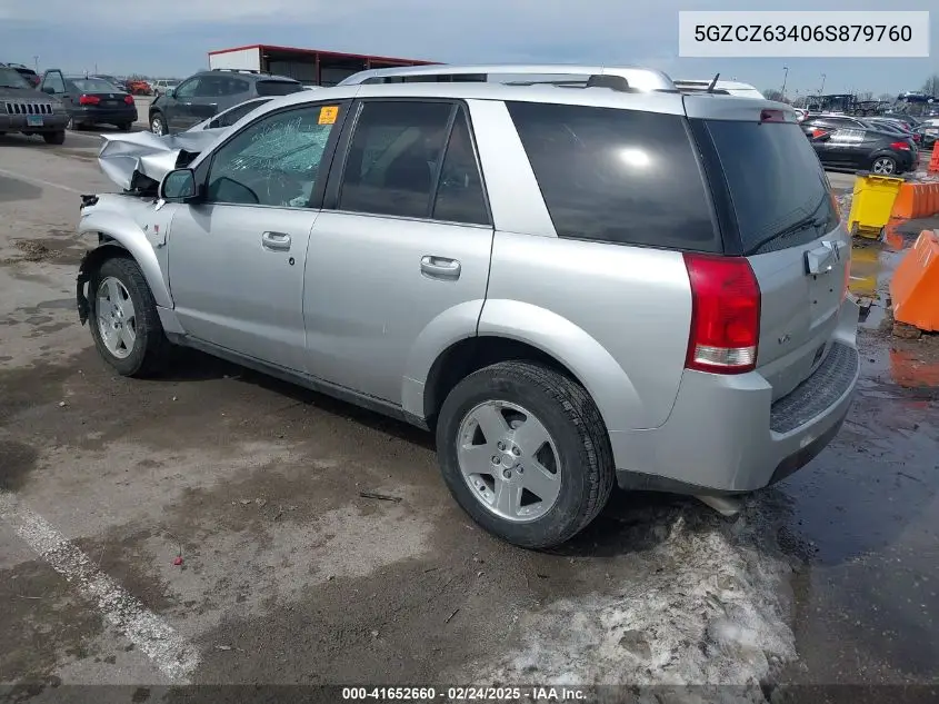 2006 Saturn Vue V6 VIN: 5GZCZ63406S879760 Lot: 41652660