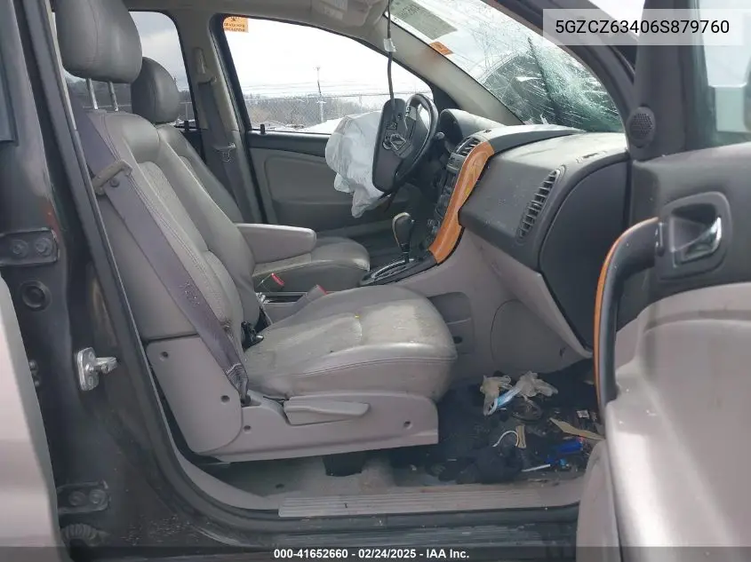2006 Saturn Vue V6 VIN: 5GZCZ63406S879760 Lot: 41652660