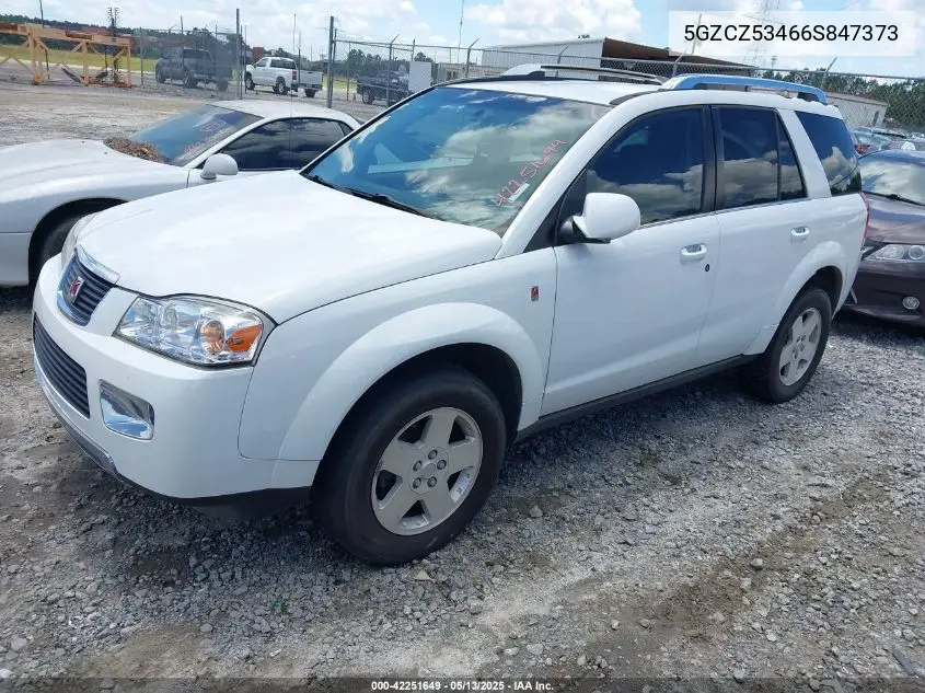 2006 Saturn Vue V6 VIN: 5GZCZ53466S847373 Lot: 42251649