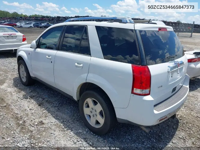 2006 Saturn Vue V6 VIN: 5GZCZ53466S847373 Lot: 42251649