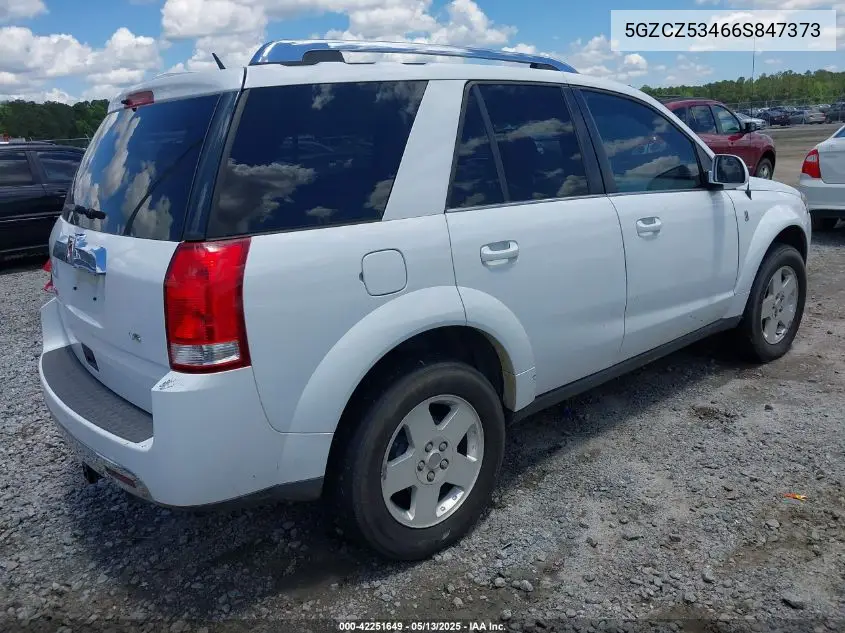 2006 Saturn Vue V6 VIN: 5GZCZ53466S847373 Lot: 42251649