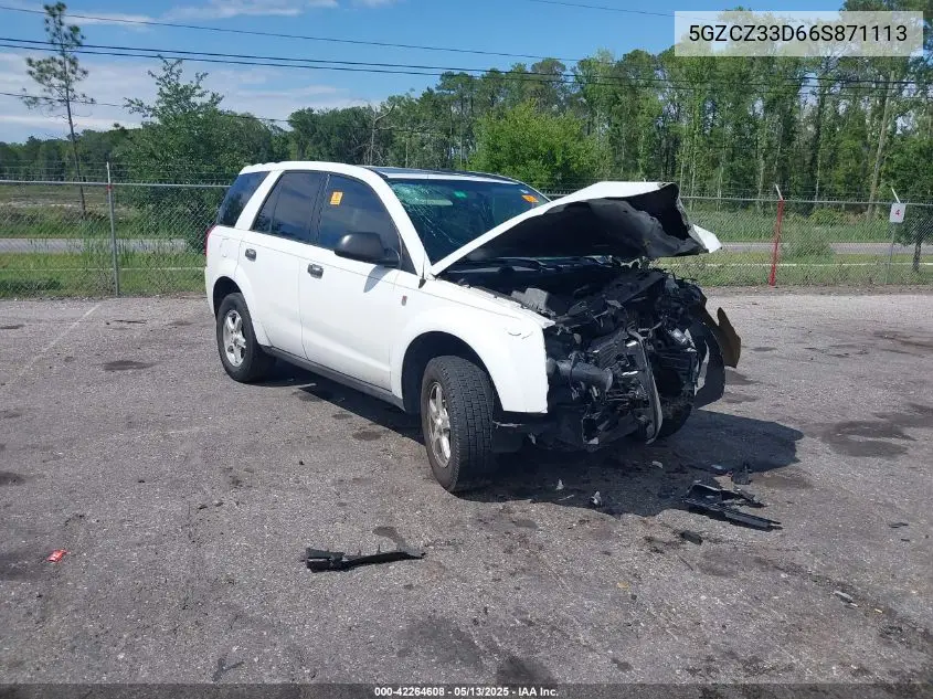 2006 Saturn Vue 4 Cyl VIN: 5GZCZ33D66S871113 Lot: 42264608