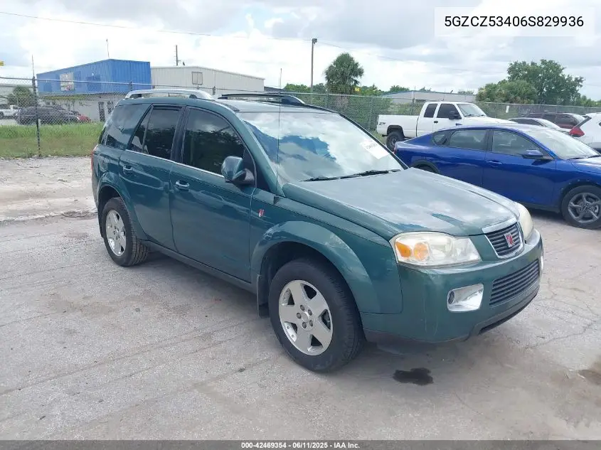 2006 Saturn Vue V6 VIN: 5GZCZ53406S829936 Lot: 42469354