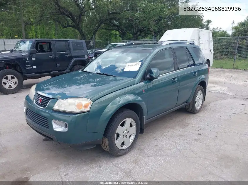 2006 Saturn Vue V6 VIN: 5GZCZ53406S829936 Lot: 42469354