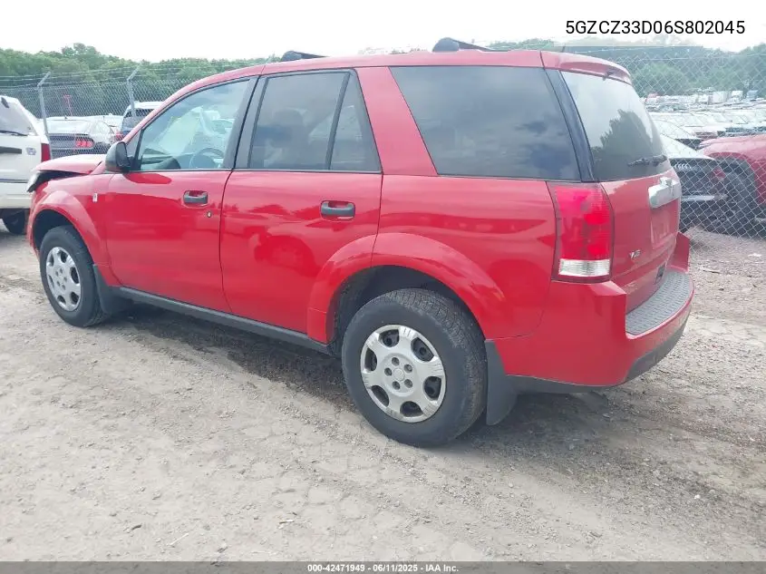 2006 Saturn Vue 4 Cyl VIN: 5GZCZ33D06S802045 Lot: 42471949