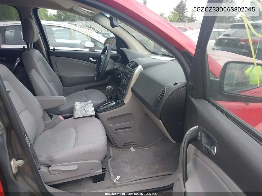 2006 Saturn Vue 4 Cyl VIN: 5GZCZ33D06S802045 Lot: 42471949