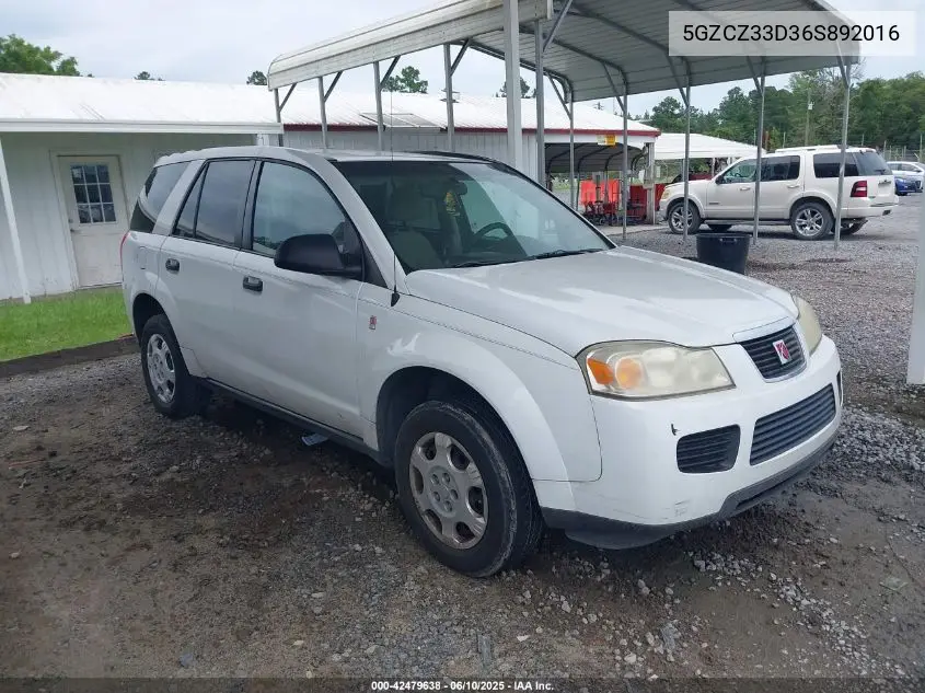 2006 Saturn Vue 4 Cyl VIN: 5GZCZ33D36S892016 Lot: 42479638