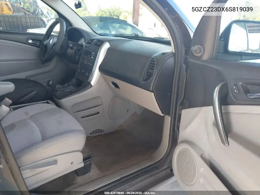 2006 Saturn Vue 4 Cyl VIN: 5GZCZ23DX6S819039 Lot: 42579858