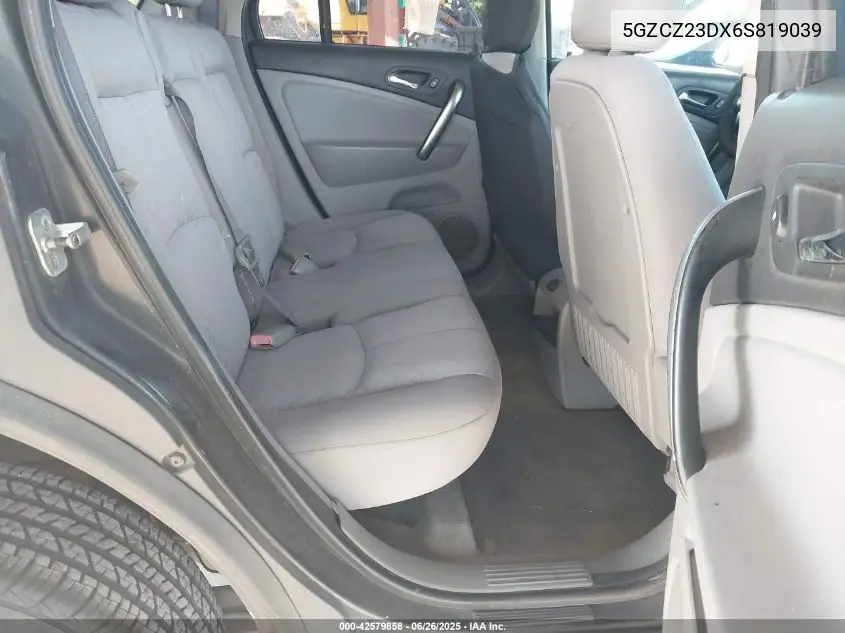 2006 Saturn Vue 4 Cyl VIN: 5GZCZ23DX6S819039 Lot: 42579858