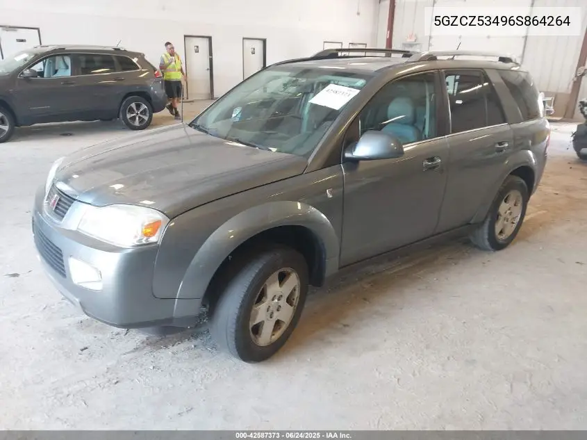 2006 Saturn Vue V6 VIN: 5GZCZ53496S864264 Lot: 42587373