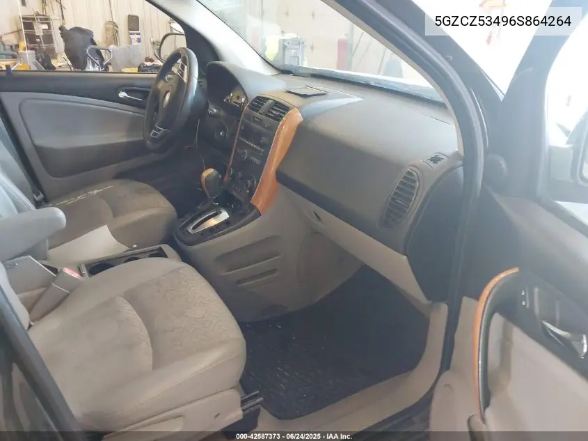 2006 Saturn Vue V6 VIN: 5GZCZ53496S864264 Lot: 42587373