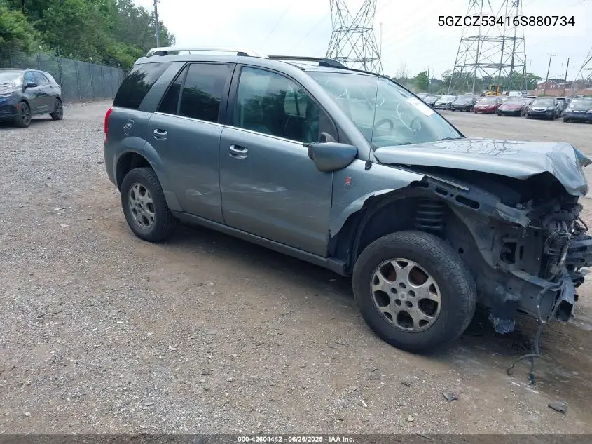 2006 Saturn Vue V6 VIN: 5GZCZ53416S880734 Lot: 42604442