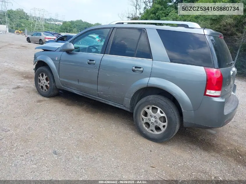 2006 Saturn Vue V6 VIN: 5GZCZ53416S880734 Lot: 42604442